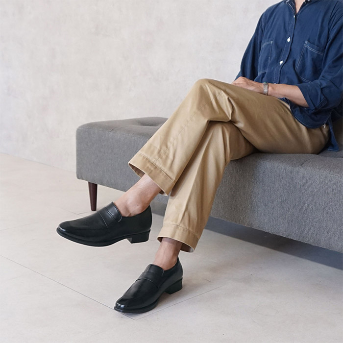 Belle&Sofa ベルアンドソファ 日本製 フィットビジネスシューズ ローファー パイロット PILOT 1足