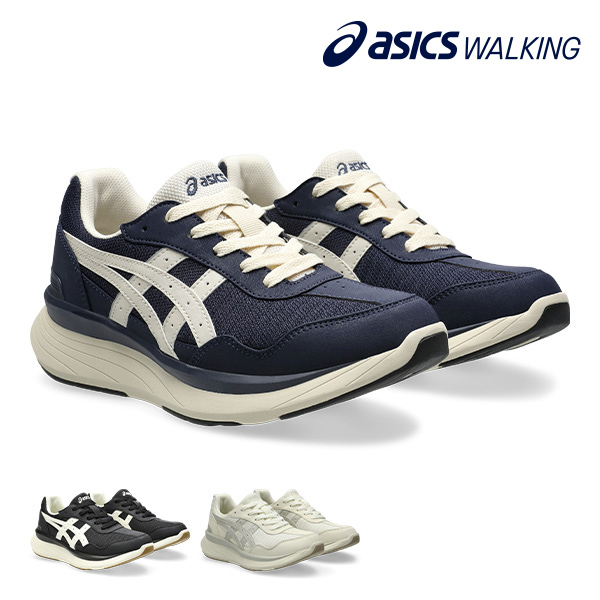 アシックス商事 ニーズアップ 婦人 ウォーキングシューズ メッシュ 3E 1242A019 1足