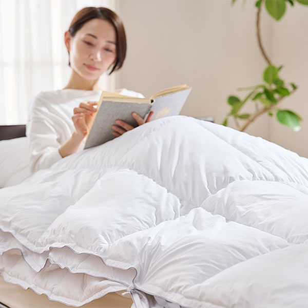 PRIMALOFT プリマロフト400 肌掛けふとん ダブル PL-PLK4024W 1枚