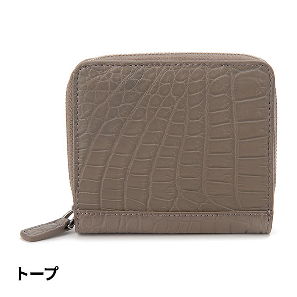 ロダニア クロコダイル折財布 RDOC275 1点