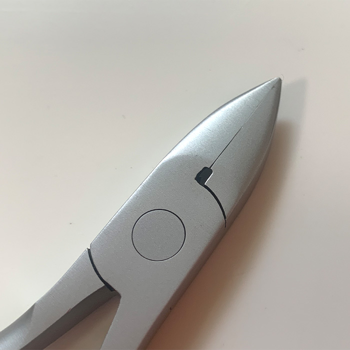 鵜飼洋鋏 良く切れる細刃先ニッパー爪切り A-0285/DU205 1個