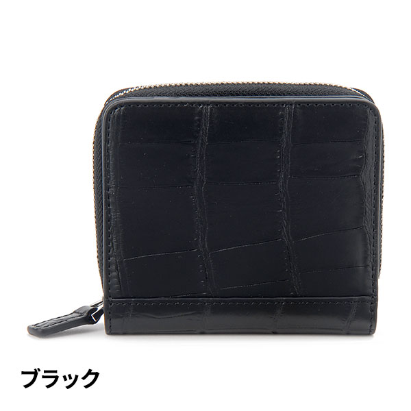 ロダニア クロコダイル折財布 RDOC275 1点