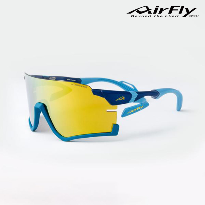ジゴスペック AirFly（エアフライ） 鼻で掛けない自転車専用サングラス VITESSE ヴィテス AF-306RE 1個