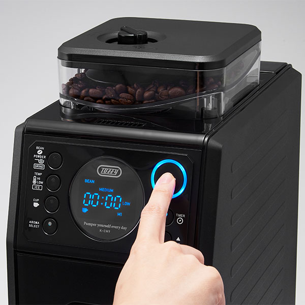 ラドンナ Toffy 全自動ミル付カスタムドリップコーヒーメーカー K-CM9 1個