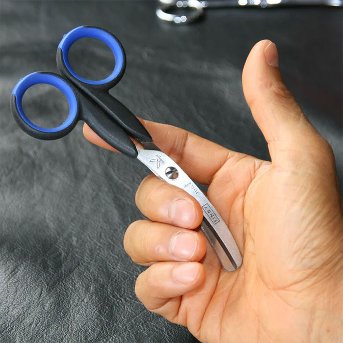 KRETZER クレッツァー ロールアップ ドイツ製 ステンレスばさみ KZ-RS 1個