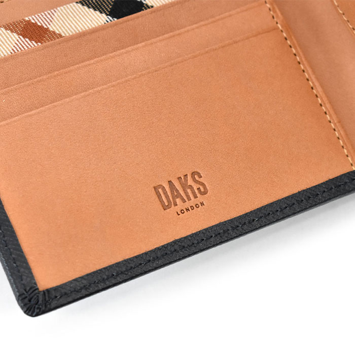 DAKS Luster（ラスター）二つ折り財布（小銭入れなし）DP35215 DP35215 1個