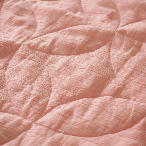 【アウトレット】丸三綿業 和柄文様 本麻夏掛けふとん 七宝 シングルロング SAH1644b 1枚