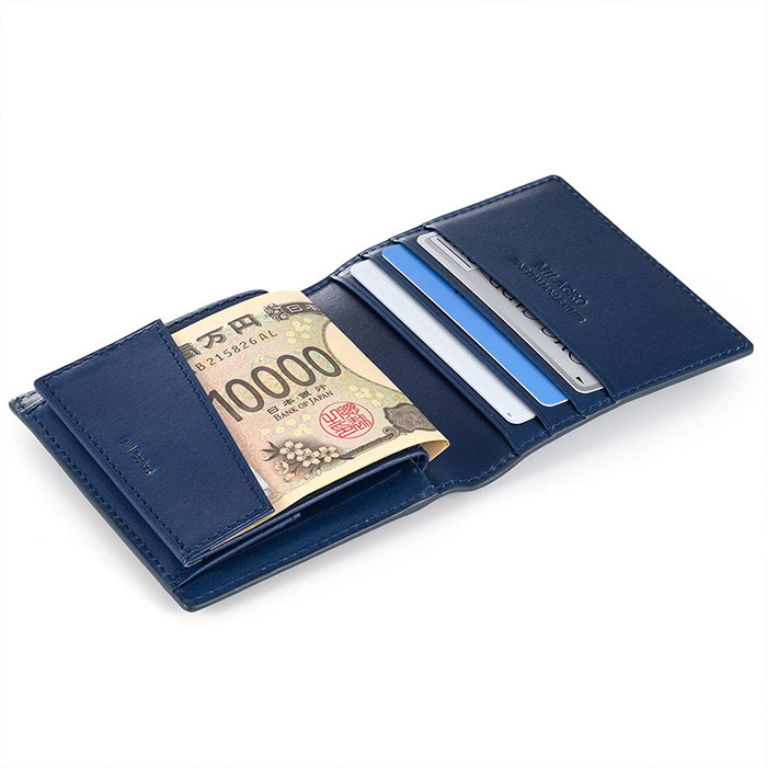 ミラグロ piatto イタリアンレザー・薄型財布 CA-MB-669 1個