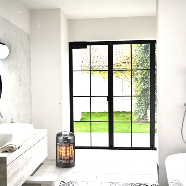 コンフォー クレスター 防水ラウンドヒーター HEAT-Z-061B 1台