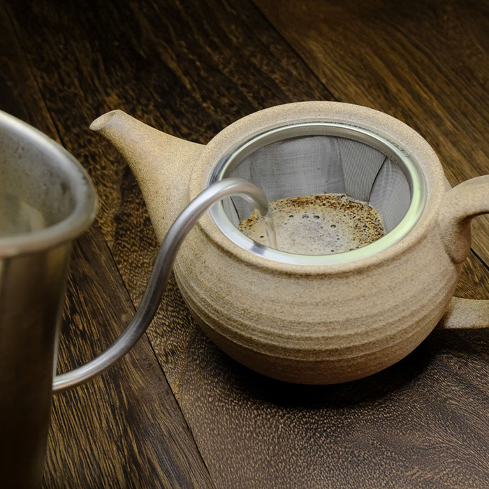 盛正窯 焼締コーヒー急須 T-0270 1個