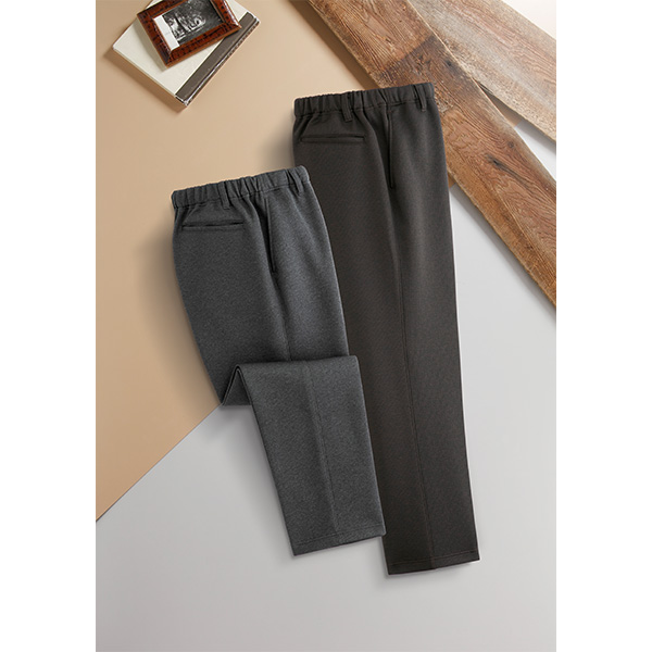 彩香 エムアイジェイ お父さんのあったか裏起毛パンツ2色組 WA-2501 1セット(2枚:2色×各1枚)