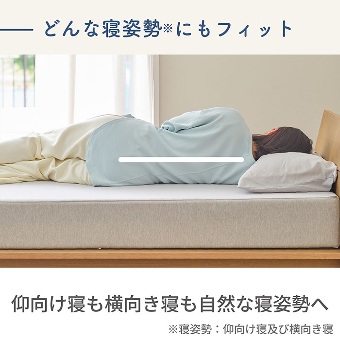 nishikawa 西川 SUYARA スヤラ Bounce（バウンス）ベッドマットレスタイプ ダブル HN25503608 1個