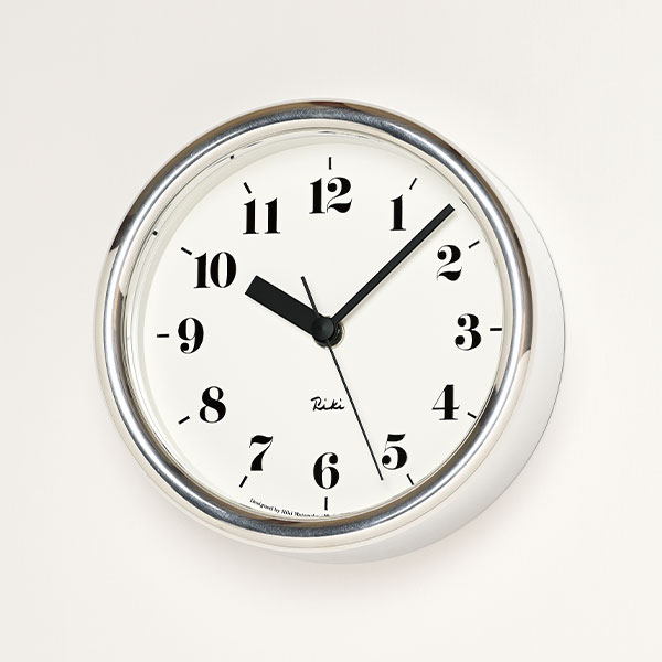 Lemnos レムノス RIKI ALUMINUM CLOCK（リキ アルミニウム クロック） WR06-29 1個