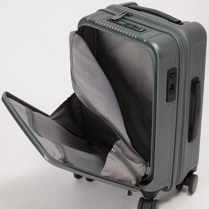 BERMAS バーマス インターシティBS フロントオープンファスナー 37L 50cm 60555 1個