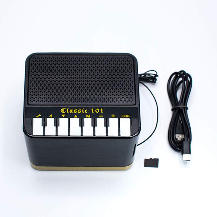 クマザキエイム クラシックピアノ名曲プレーヤー・クロック 1台