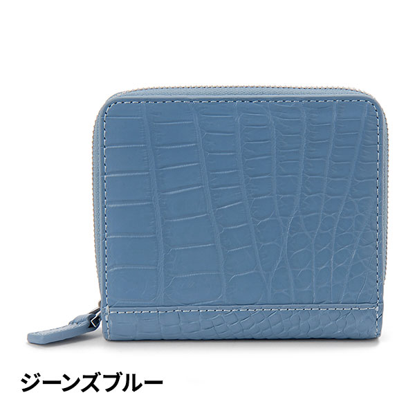ロダニア クロコダイル折財布 RDOC275 1点