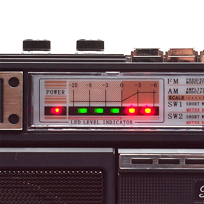 クマザキエイム 多機能レトロラジカセ 1台