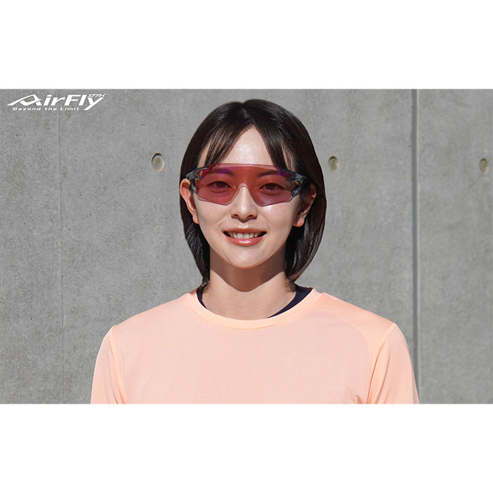 ジゴスペック AirFly（エアフライ） 鼻で掛けないトレイル専用サングラス AF-301TR 1個