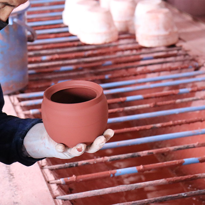 富仙窯 お手入れが楽な200メッシュ畳織フィルターの珈琲急須 T-0269 1個