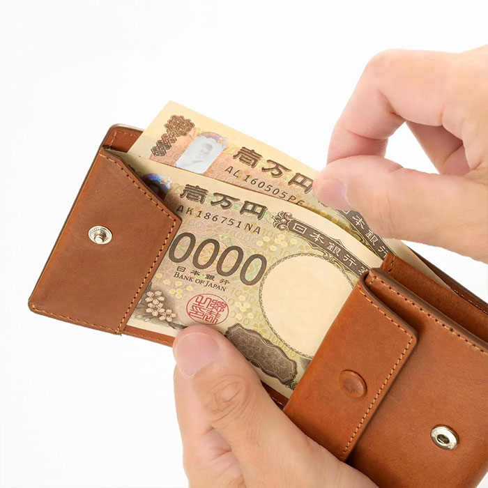 ミラグロ piatto イタリアンレザー・コンパクトウォレット CA-MB-679 1個