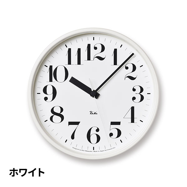Lemnos レムノス RIKI STEEL CLOCK（リキ スチール クロック） WR08-25 1個
