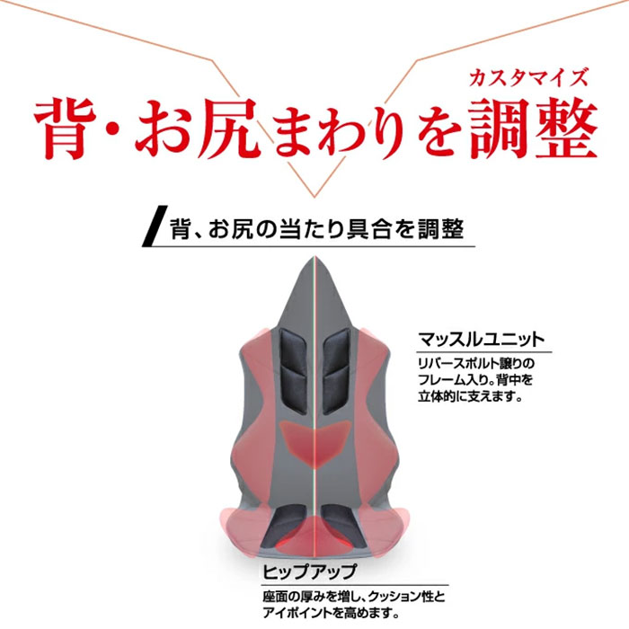 Mission Praise AMAZING GT Ultimate ドライブ専用高機能サポートクッション 1個