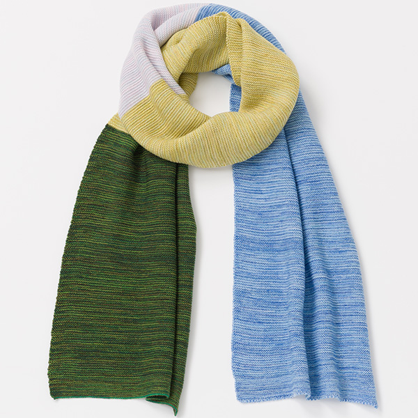 【アウトレット】 グレンフィールド Amiza(編座) 日本製名画マフラー 6347 1本