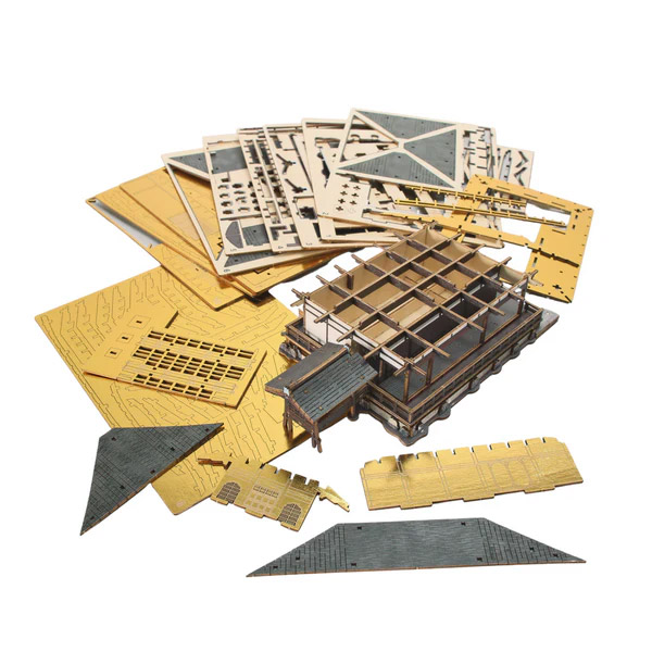 多組 Wooden Art ki-gu-mi 金閣寺 カラー Ver. 1セット