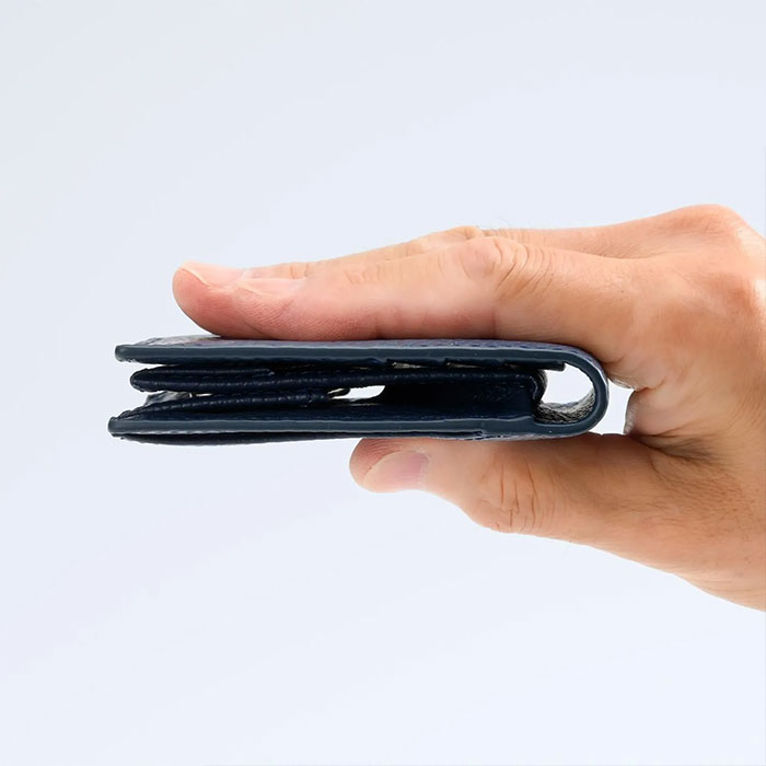 ミラグロ piatto イタリアンシュリンクレザー・薄型コンパクト財布 CA-SP-669 1個