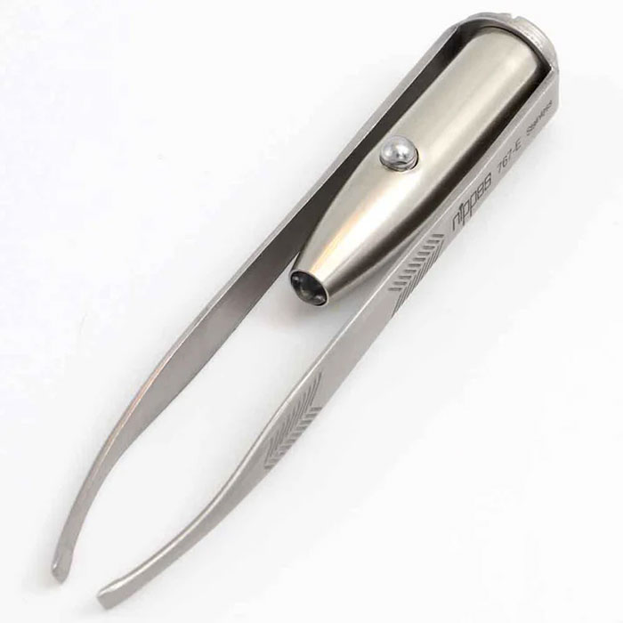 NIPPES ニッペス ドイツ製 ネイルケアセット NP-TS 1セット(爪切り、爪やすり、LEDライト付きトゲぬき各1個)