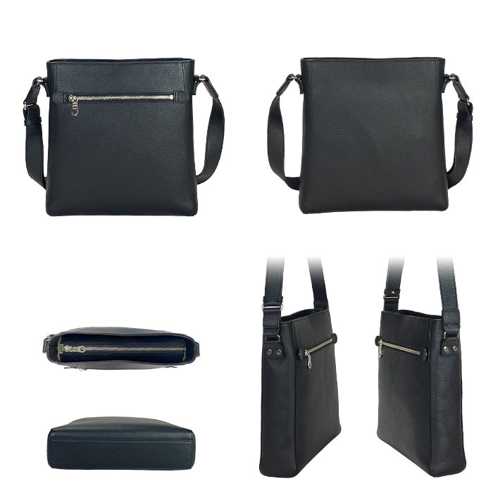 平野 サドル 姫路製牛革 上質縦型ショルダーバッグ 日本製 16473 1個