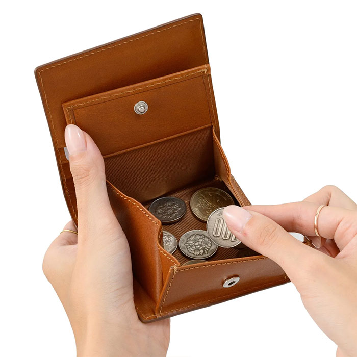 ミラグロ piatto イタリアンレザー・薄型財布 CA-MB-669 1個