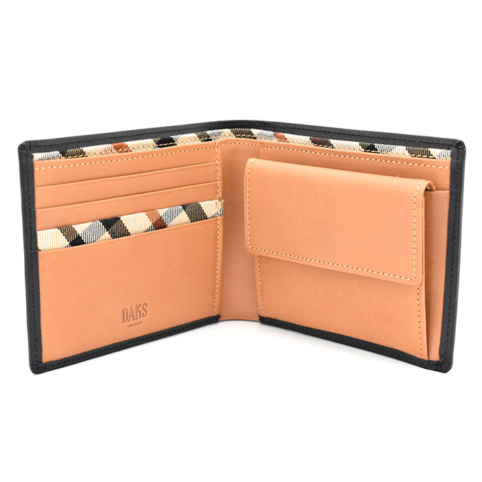 DAKS Luster（ラスター）二つ折り財布（小銭入れあり）DP35118 DP35118 1個