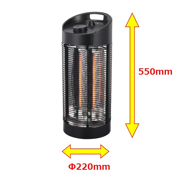 コンフォー クレスター 防水サラマンダーヒーター HEAT-Z-121B 1台