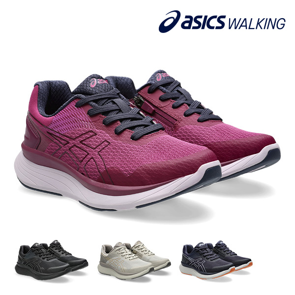 アシックス商事 ニーズアップ 婦人 ウォーキングシューズ メッシュ（ファスナー付）4E 1242A020 1足
