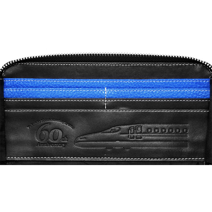東海道新幹線60周年記念 イタリアンレザー長財布／N700typeA