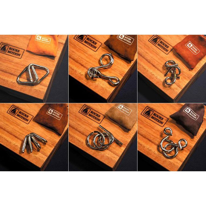 Rocks Motion ロックスモーション 知恵の輪12個セット RM-CHE 1セット（12個入り）