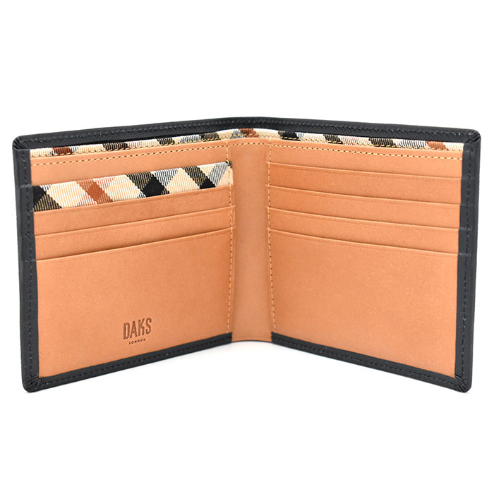 DAKS Luster（ラスター）二つ折り財布（小銭入れなし）DP35215 DP35215 1個