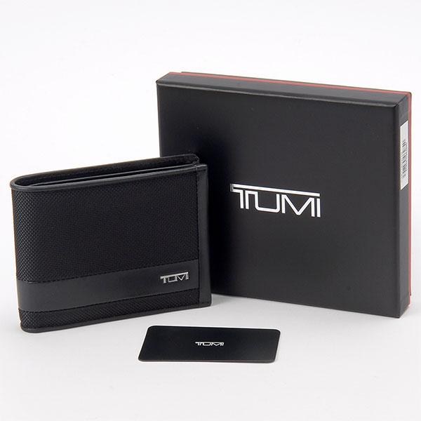TUMI トゥミ ジービーエル・ウォレット 二つ折り財布 コインポケット付き TUM01192237-D2 1点