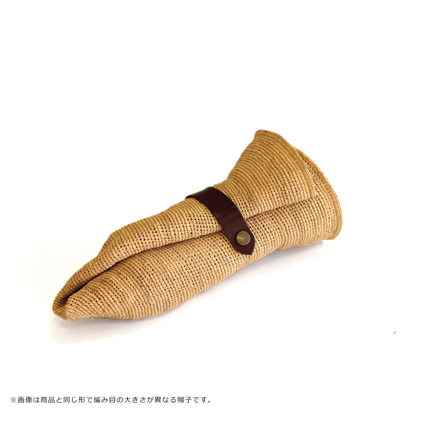 田中帽子店 Paulo2（ポーロ2） ラフィア中折れ帽子 UK-H140 1個