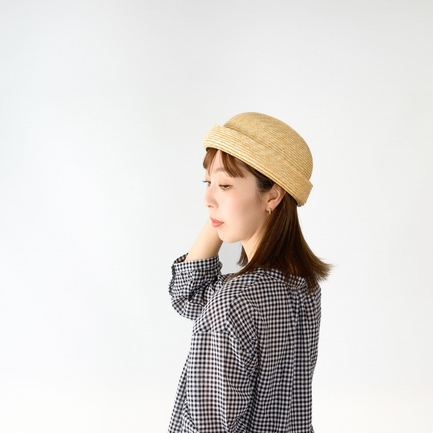 田中帽子店 Mock（モック） 麦わら ワッチ UK-H157 1個