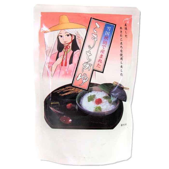 こまち食品 秋田県産あきたこまち使用 こまちがゆ 2袋 1セット：2袋