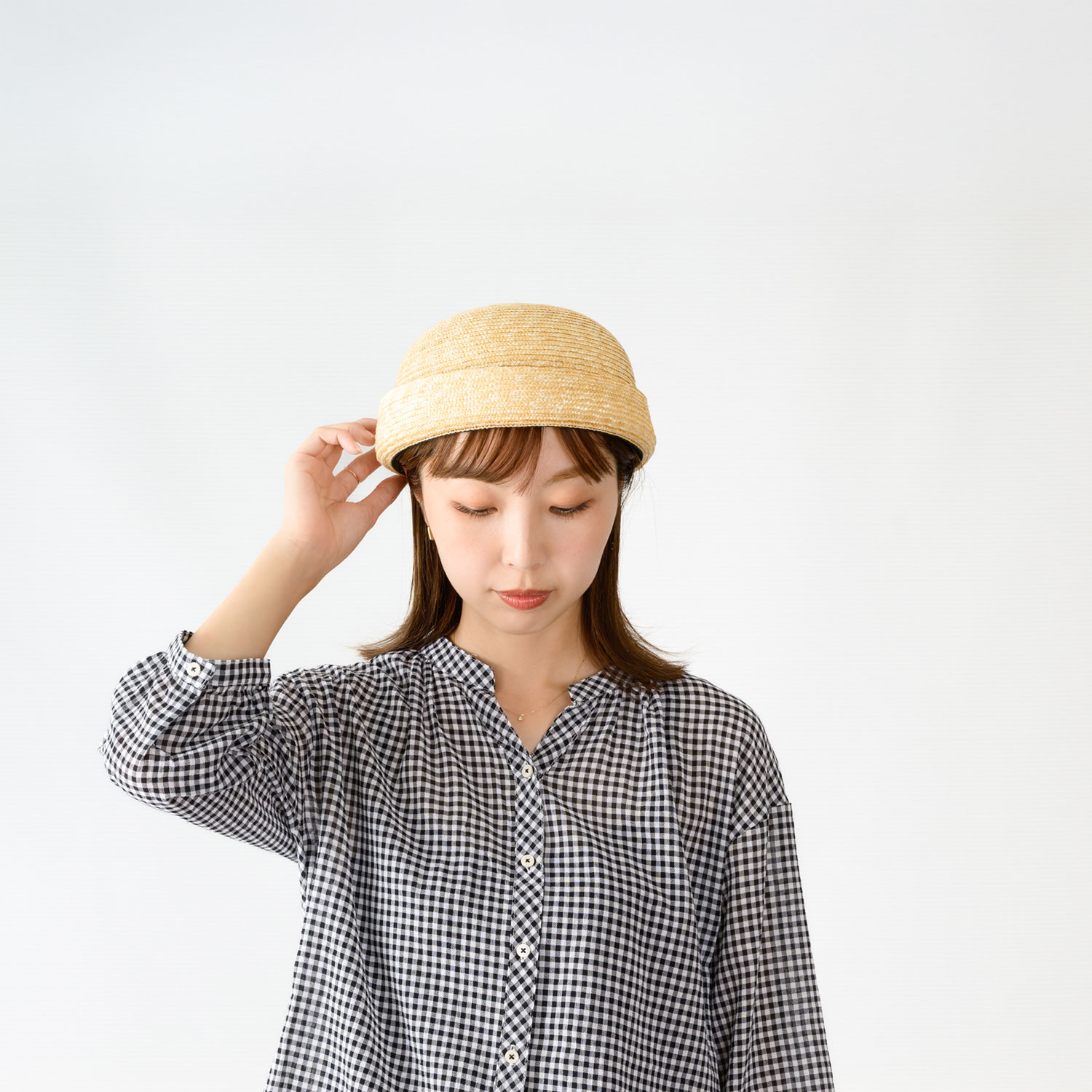 田中帽子店 Mock（モック） 麦わら ワッチ UK-H157 1個