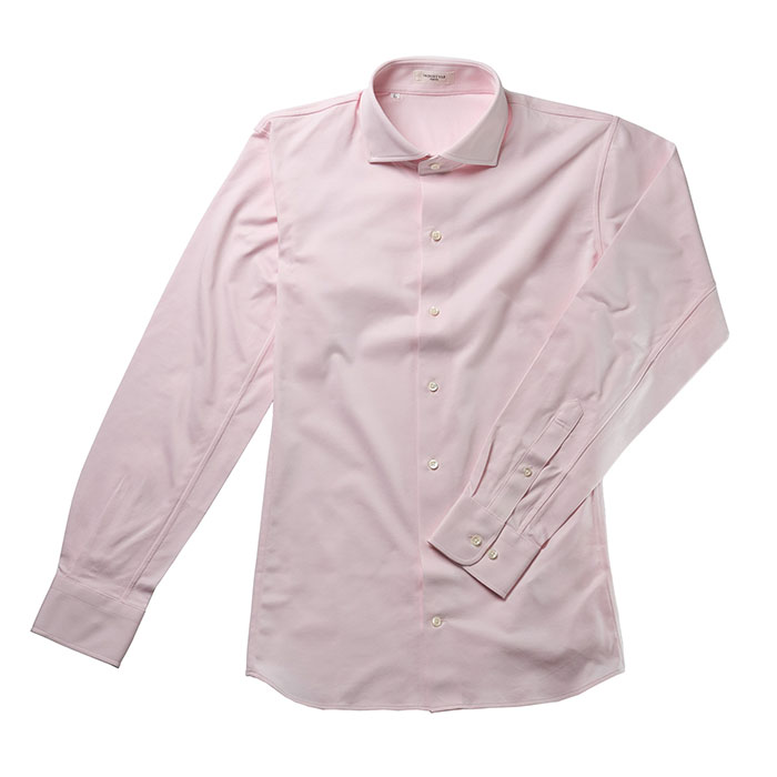 丸和繊維工業 INDUSTYLE TOKYO ツイル ワイドカラーシャツ リラックスフィット 長袖 1枚