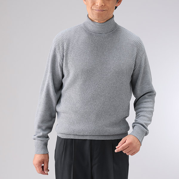 ピエルッチ タートルネックセーター3色組 AS-0751 1セット(3枚:3色×各1枚)