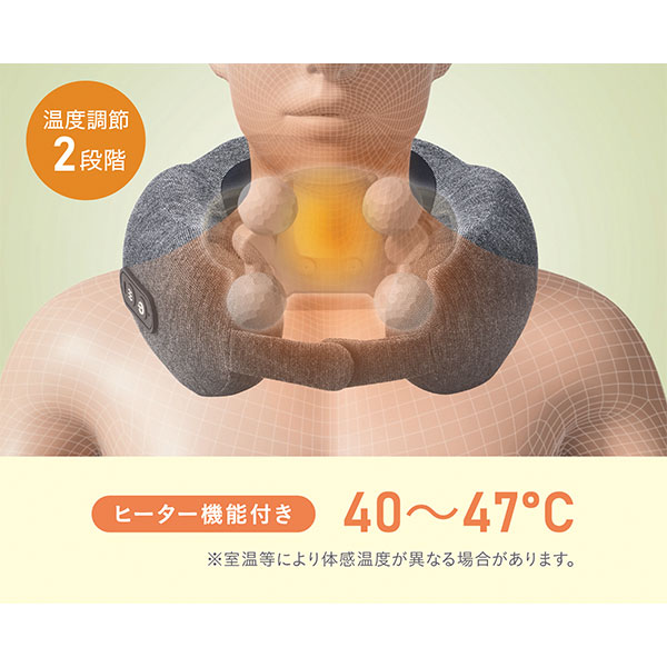 フジ医療器 手ぶらネックマッサージャー T24 M-004 1台