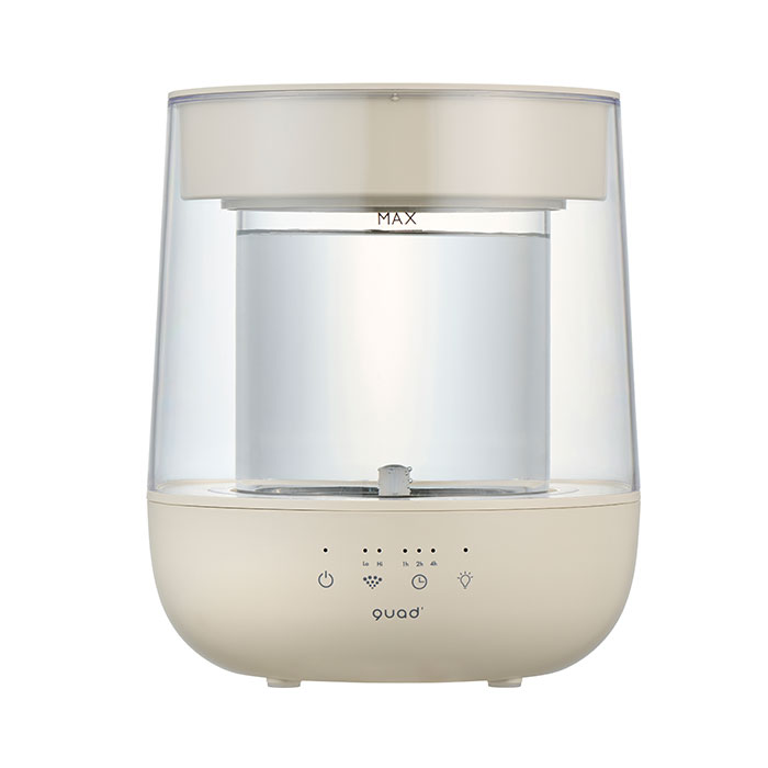 QUADS（クワッズ） ガラススチーム加湿器　GLASS （グラス） QS629 1個