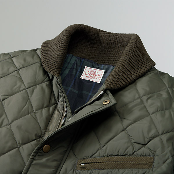 UNITED 撥水リブカラーキルトダウンジャケット 3U5-65716 1着