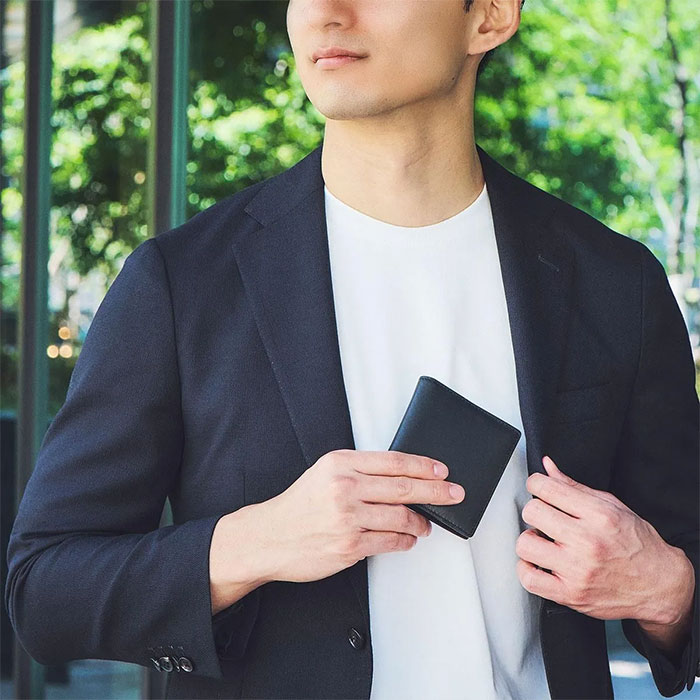 ミラグロ piatto イタリアンレザー・薄型財布 CA-MB-669 1個