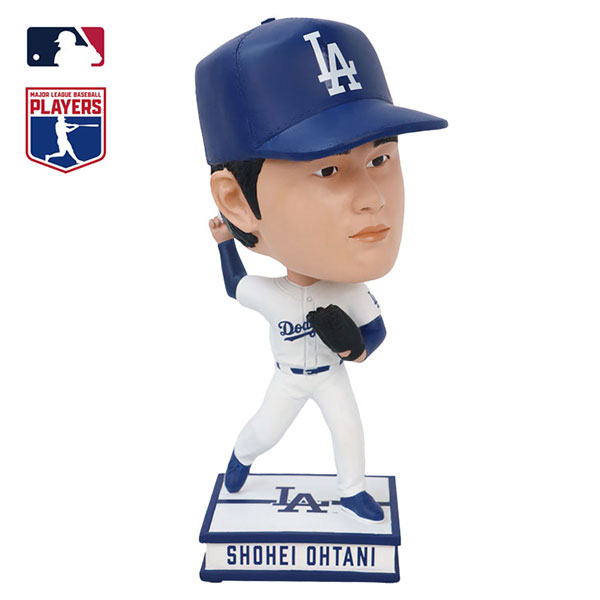 ファミリー・ライフ MLB公式ライセンス ドジャース 大谷翔平 ボブルヘッド人形 ホーム・ピッチャー 9.5インチ 04368 1箱